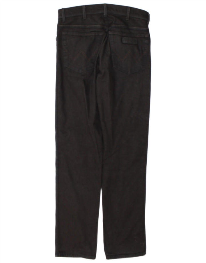 Wrangler Masculino Rugged Straight Jeans W32 L33 Preto