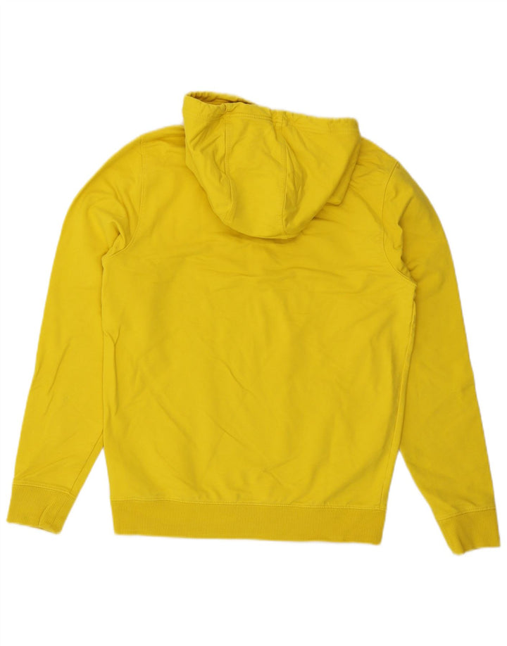 TOMMY HILFIGER moletom com capuz masculino pequeno algodão amarelo