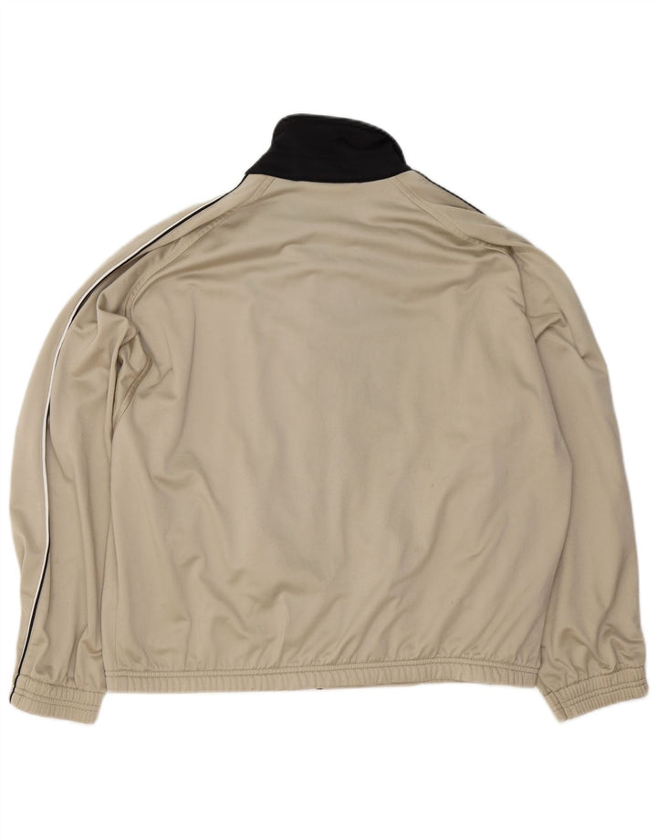 Diadora Mens Loose Fit Tracksuit Top Jacket UK 38 Poliéster Verde Médio