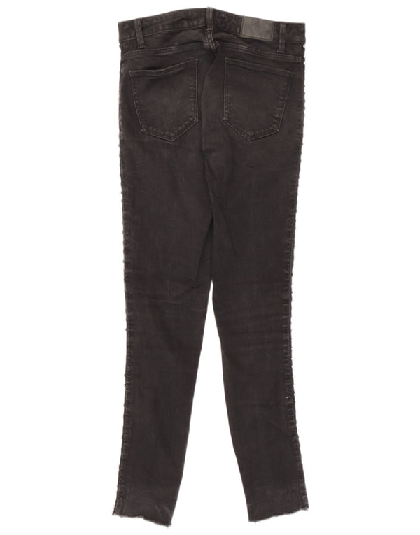 Calça jeans skinny feminina Zara EU 34 2XS W26 L27 cinza manchado