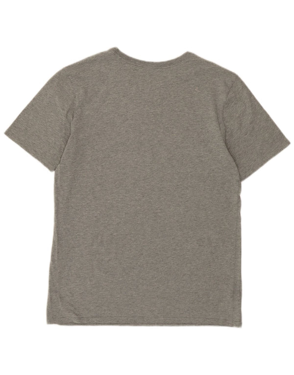 Camiseta Nike masculina gráfica Top cinza médio