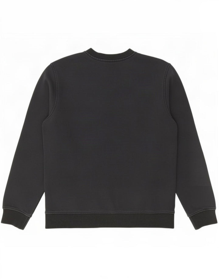 K-Way moletom masculino jumper grande algodão preto