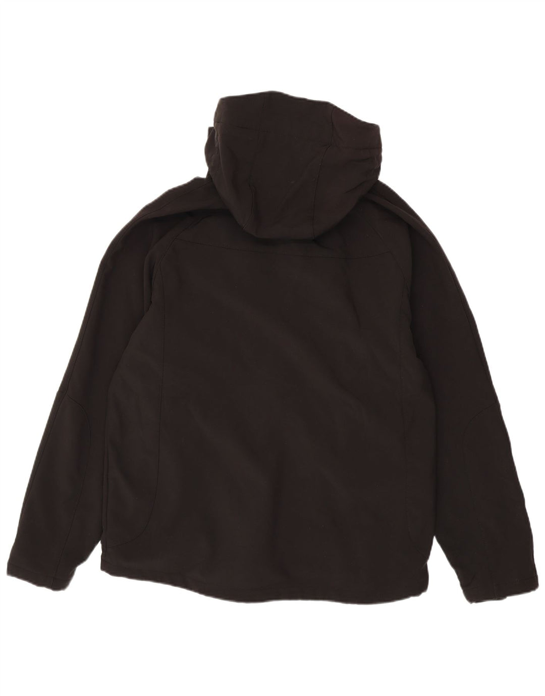 Jaqueta corta-vento masculina com capuz MOUNTAIN WAREHOUSE UK 40 grande preta