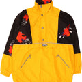 Loffler Mens Anorak Jacket UK 42 XL Amarelo Colourblock Poliamida