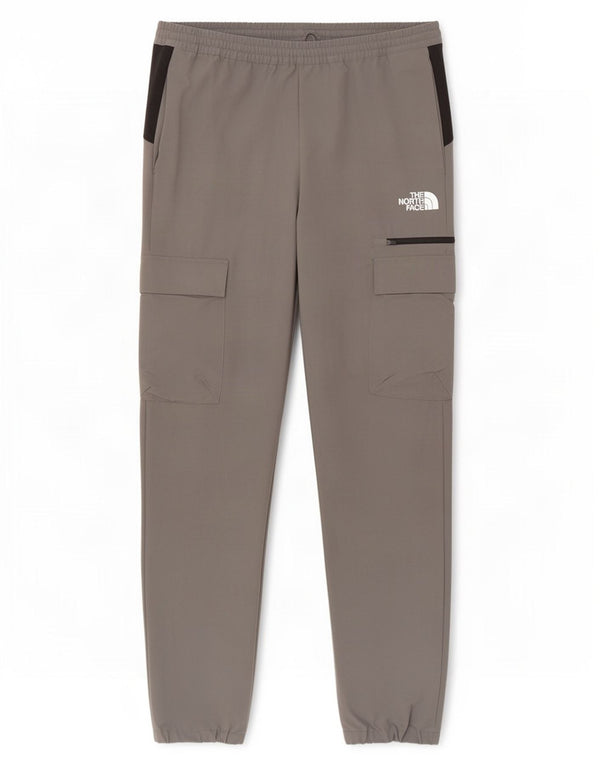Calça de treino masculina The North Face Cargo Joggers pequeno bloco cinza