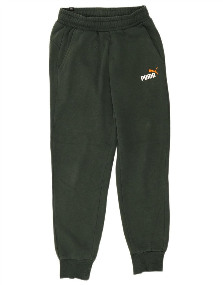 Calça de treino masculina PUMA Joggers pequeno verde