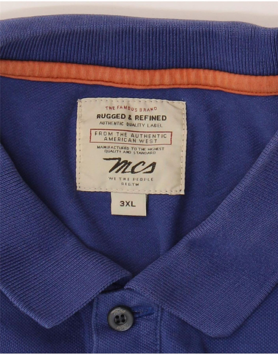 Camisa polo masculina Marlboro Classics 3XL azul marinho