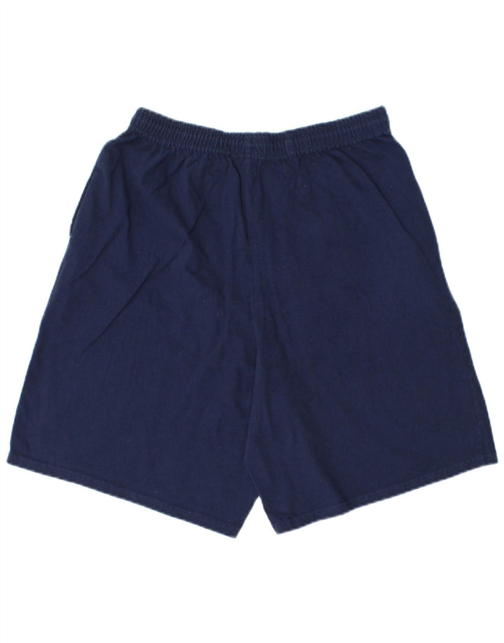 Shorts esportivos masculinos RUSSELL ATLÉTICO médio azul marinho algodão