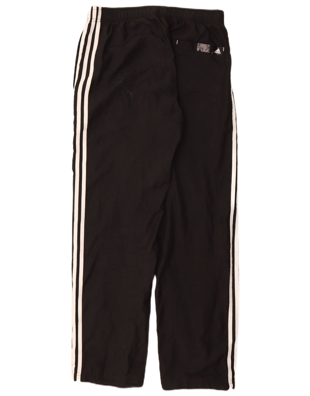 ADIDAS Mens Graphic Tracksuit Calças Médias Preto Poliéster