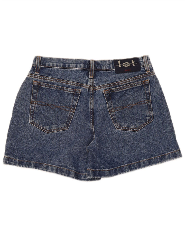 Shorts jeans feminino L.E.I US 9 médio W30 algodão azul