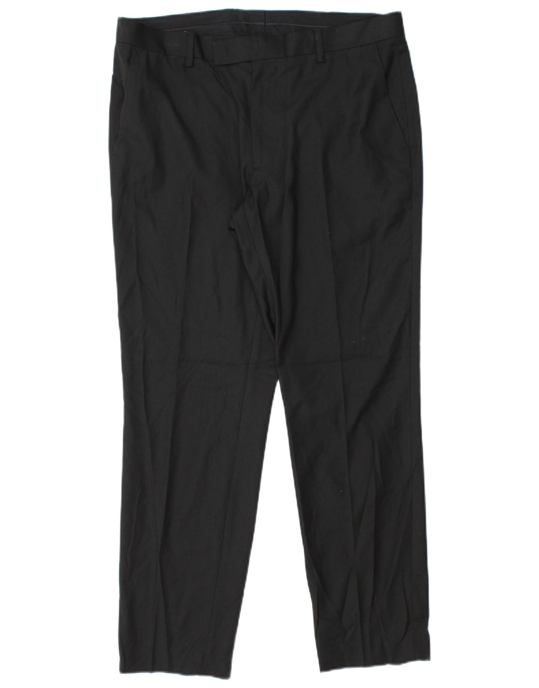 Calça masculina Marks & Spencer Slim Fit W34 L29 Poliéster Preto