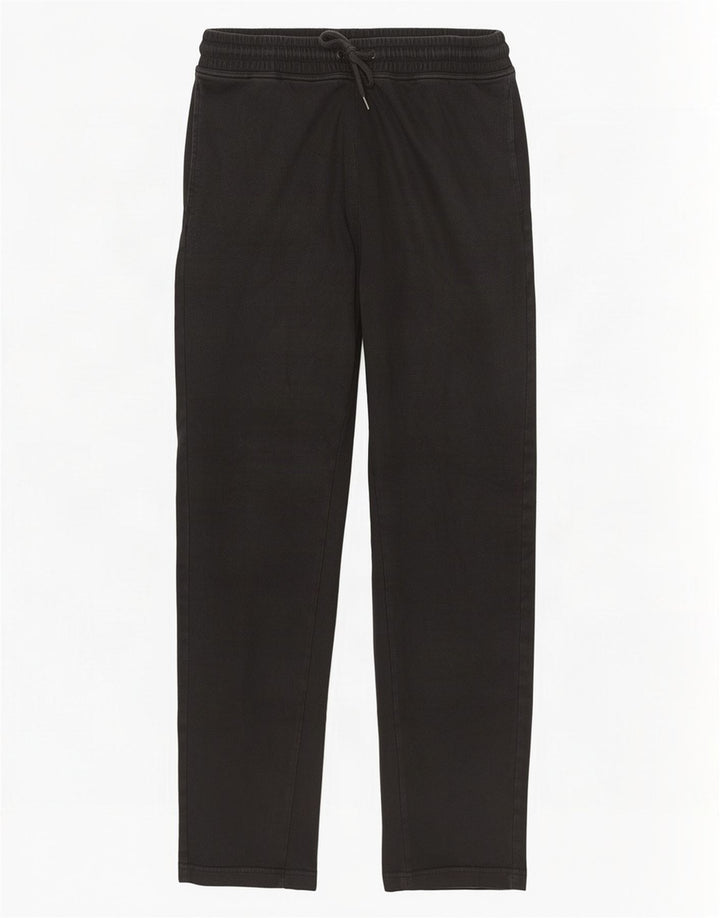 Calça de treino masculina Marks & Spencer de algodão preto médio