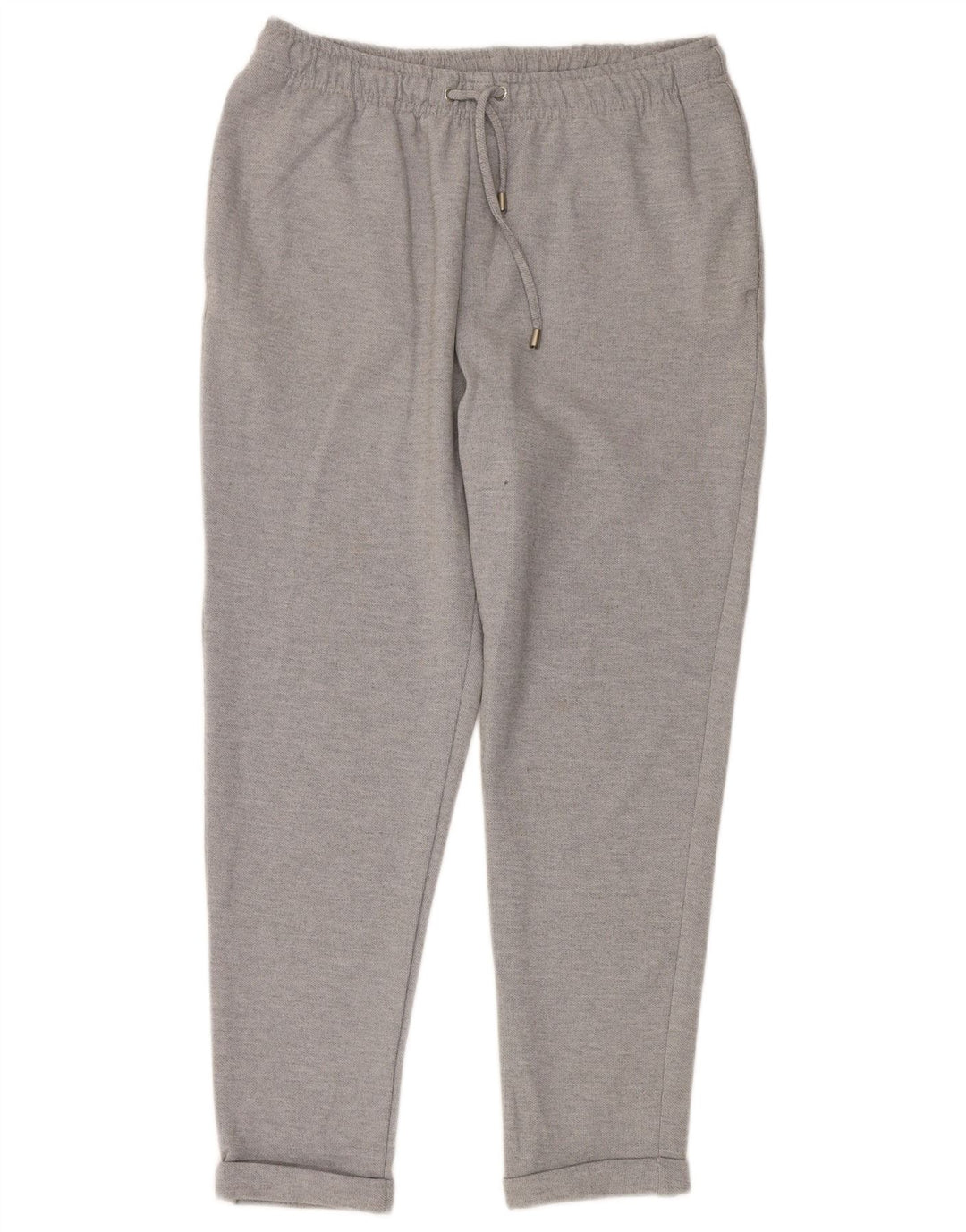 Calça chino masculina ZARA cônica média W32 L28 poliéster cinza