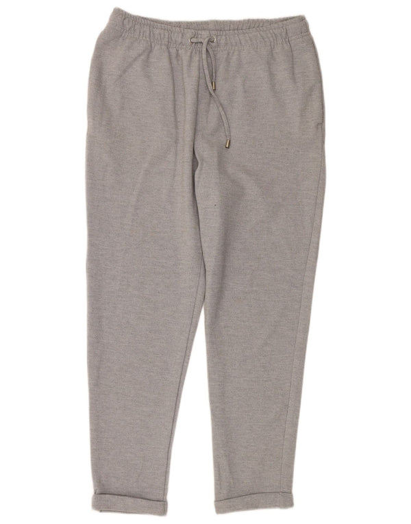 Calça chino masculina ZARA cônica média W32 L28 poliéster cinza
