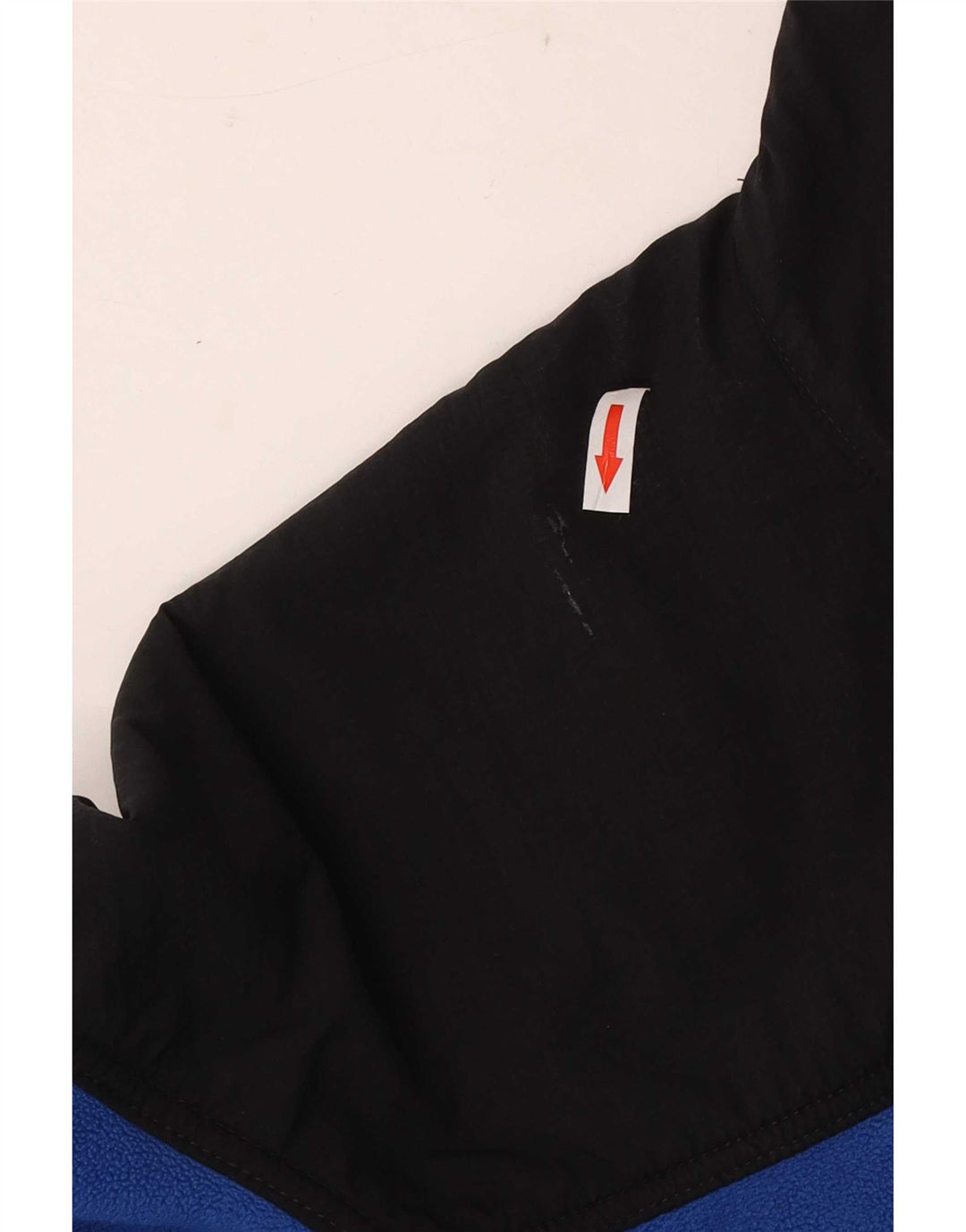 Jaqueta masculina Columbia Titanium Fleece UK 38 bloco colorido azul médio