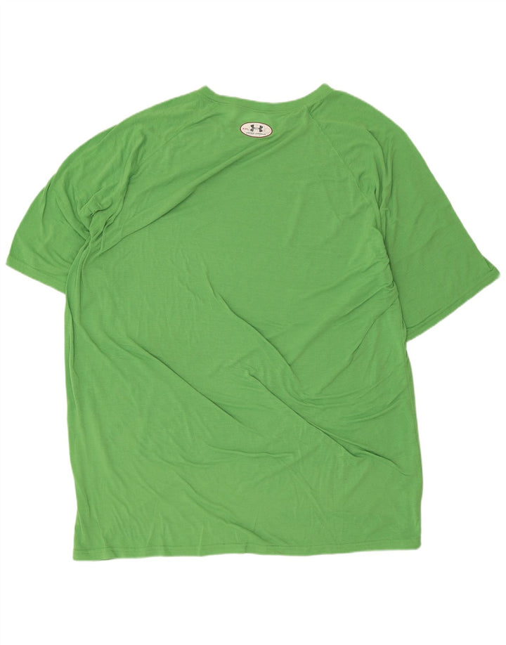 Camiseta masculina Under ARMOUR Heat Gear Top 2XL poliéster verde