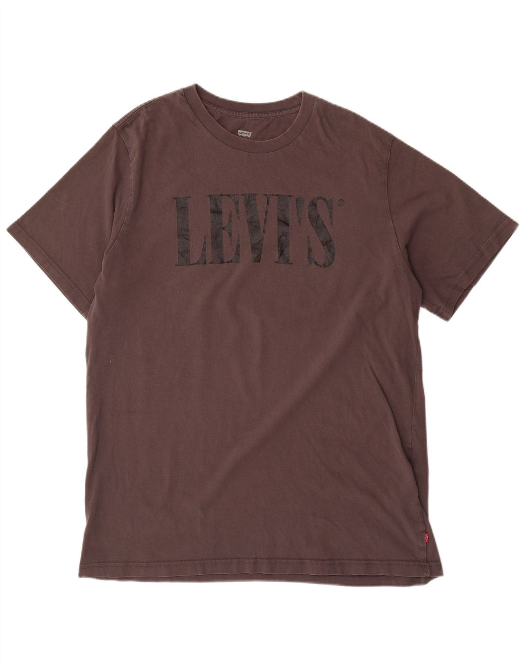 Camiseta Levi's Masculina Relaxed Graphic Top Grande Algodão Cinza