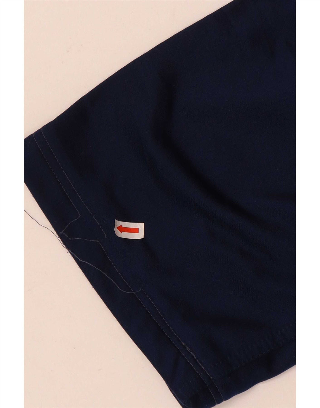 Calça de treino masculina Diadora grande poliéster azul marinho
