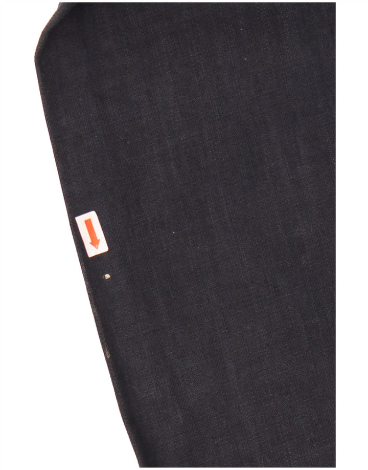 Wrangler Mens Alaska Straight Jeans W31 L34 Azul Marinho Algodão