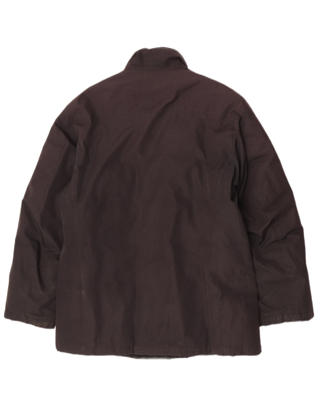 Casaco acolchoado masculino Adidas UK 38/40 poliéster preto médio