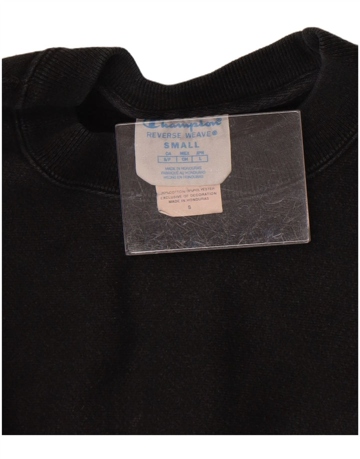 Moletom masculino Champion Reverse Weave pequeno algodão preto