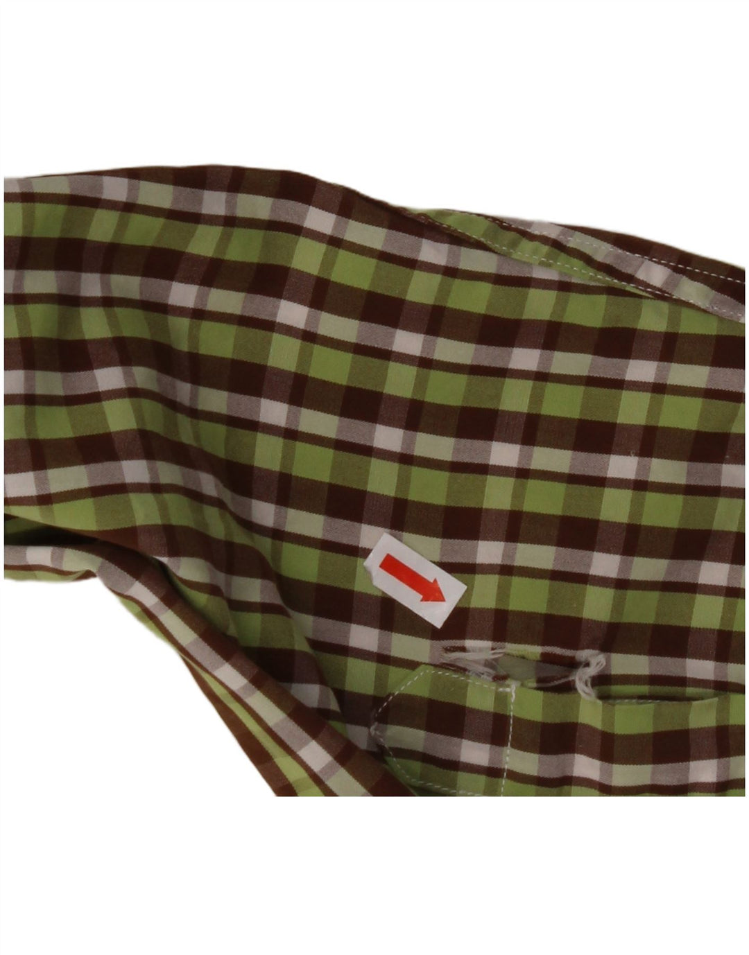 Camisa masculina de flanela GANT regular fit verde médio algodão xadrez