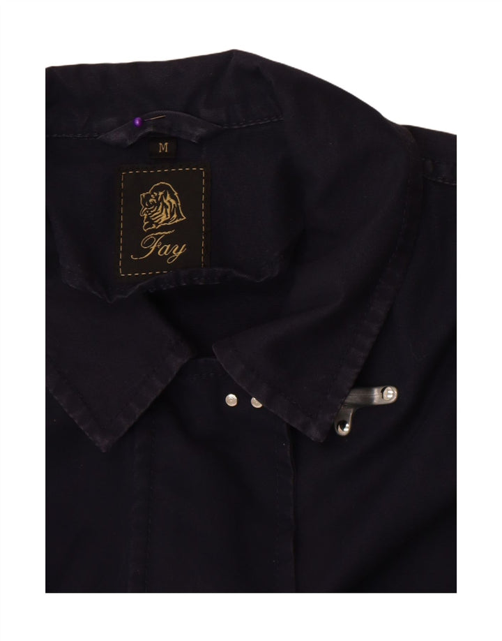 Jaqueta bomber feminina Fay UK 14 azul marinho médio