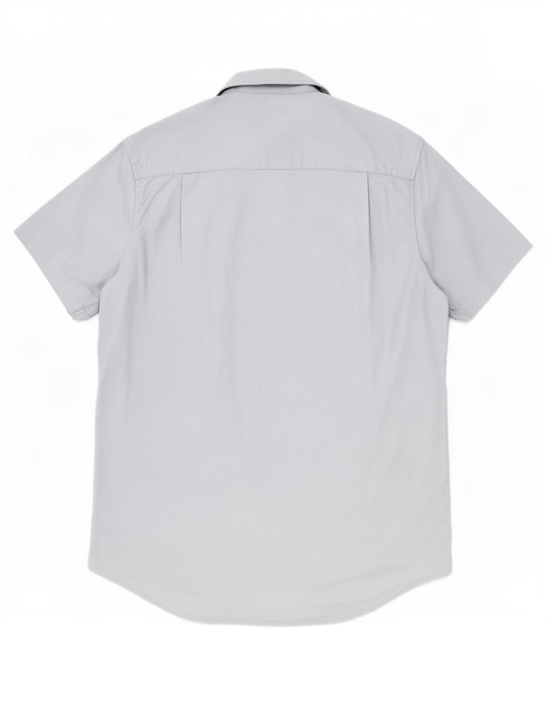 US Polo Assn. Camisa masculina manga curta algodão azul médio