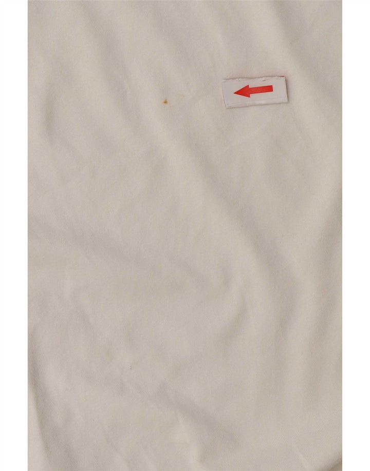 Camiseta gráfica masculina Levi's Top médio algodão branco