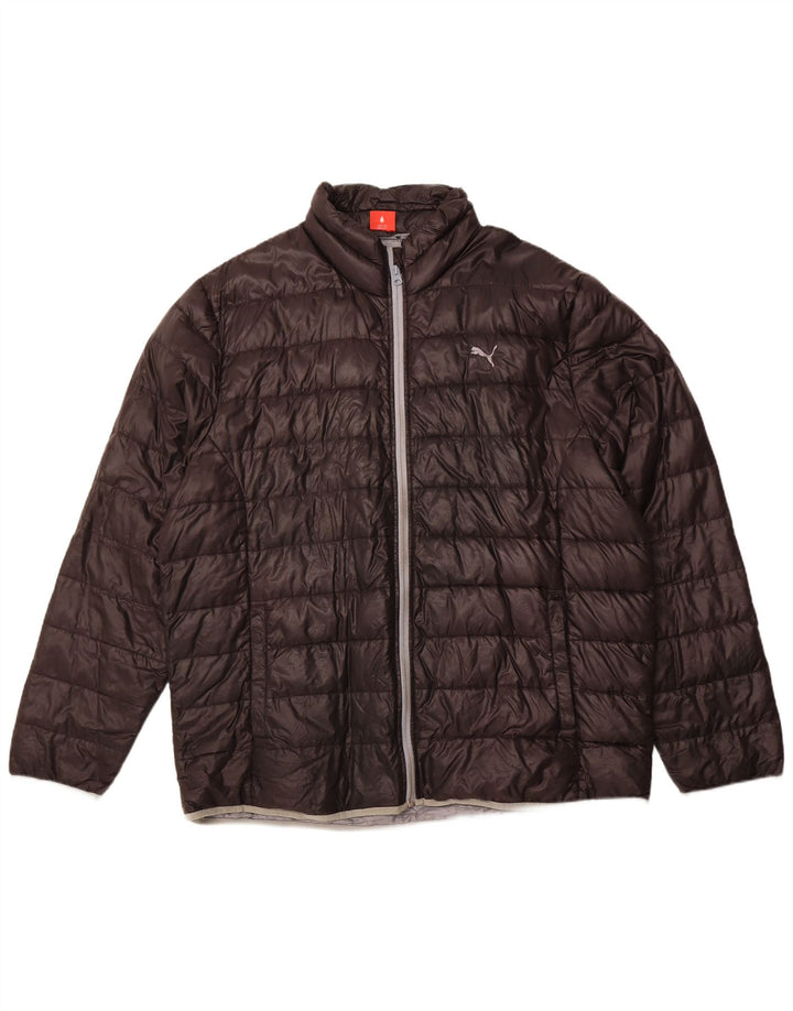 Jaqueta PUMA Masculina Acolchoada UK 44 2XL Preto Nylon