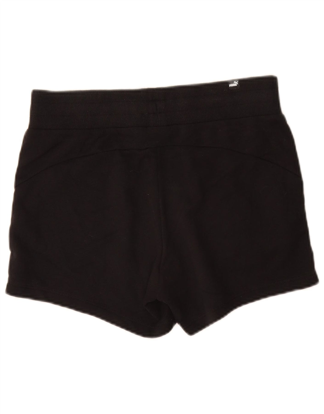 Shorts esportivos femininos Puma UK 8 pequenos pretos