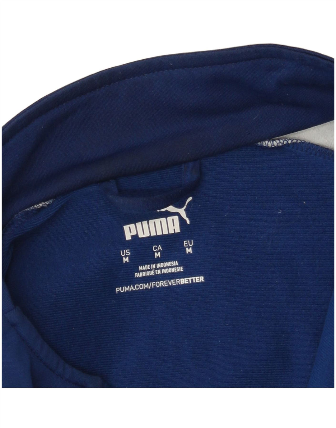 Puma Mens Tracksuit Top Jacket Médio Azul Colorblock