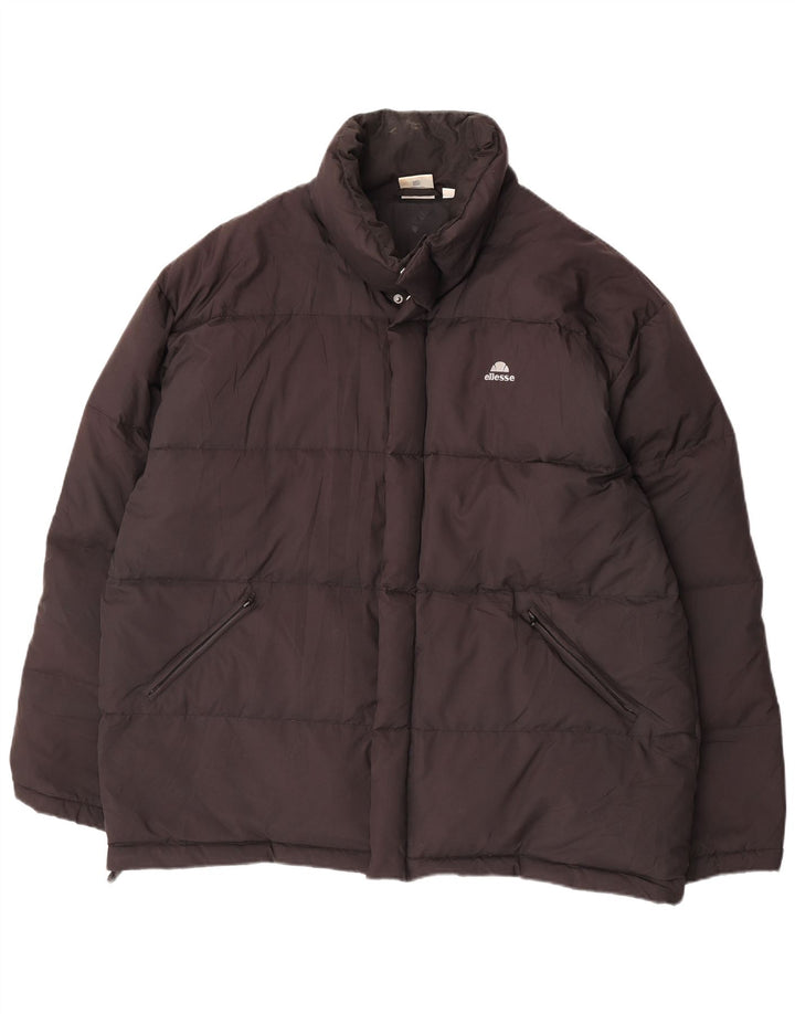 Jaqueta acolchoada masculina Ellesse UK 44 2XL poliéster preto