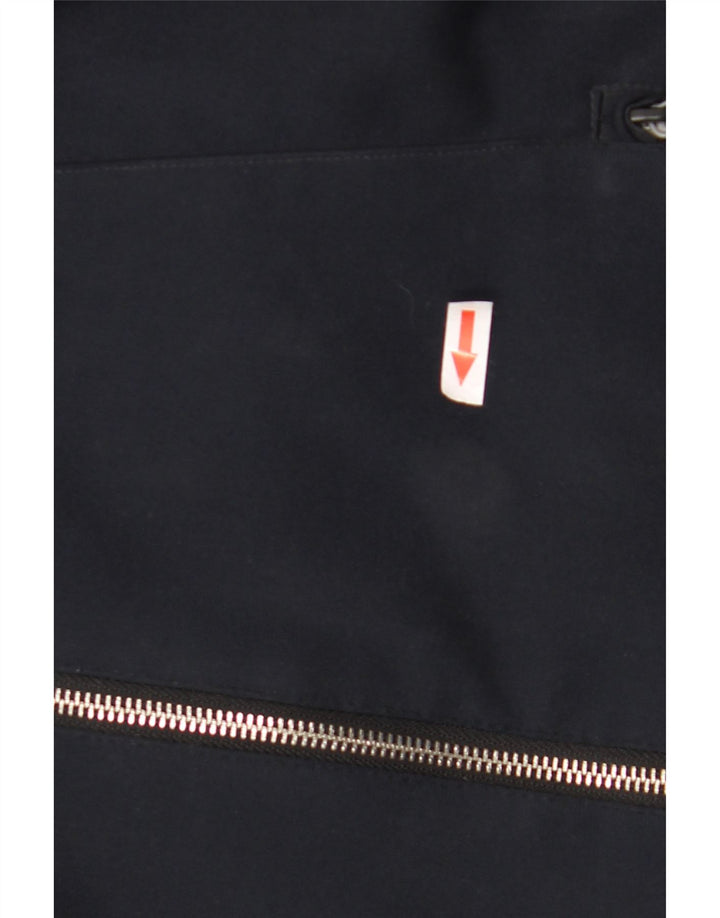 Casaco acolchoado com capuz feminino Ciesse Piumini Reino Unido 14 médio azul marinho