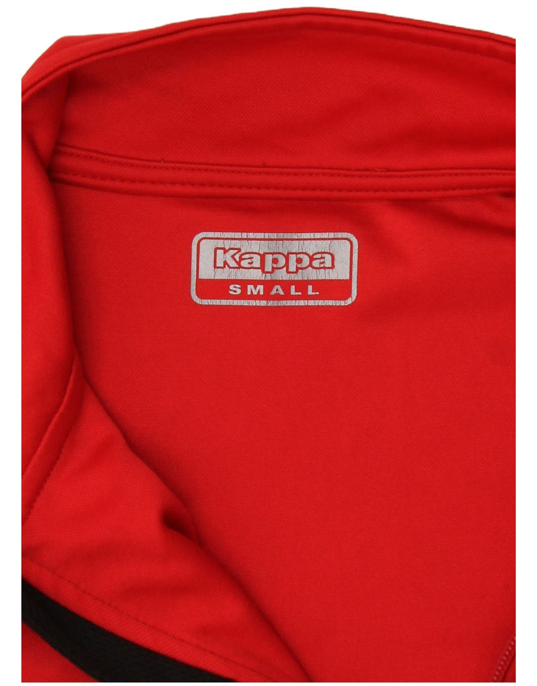 Kappa Mens Chatham Tracksuit Top Jaqueta Pequena Colorblock Vermelho