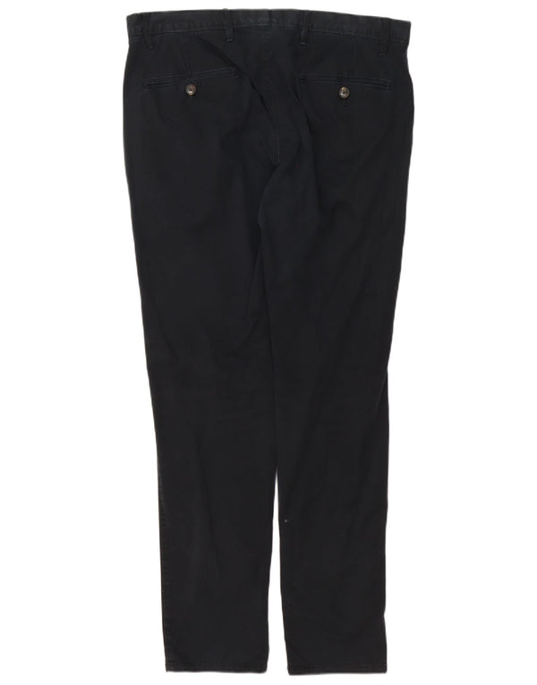 Calças Chino Skinny Masculinas Gap W36 L32 Algodão Preto
