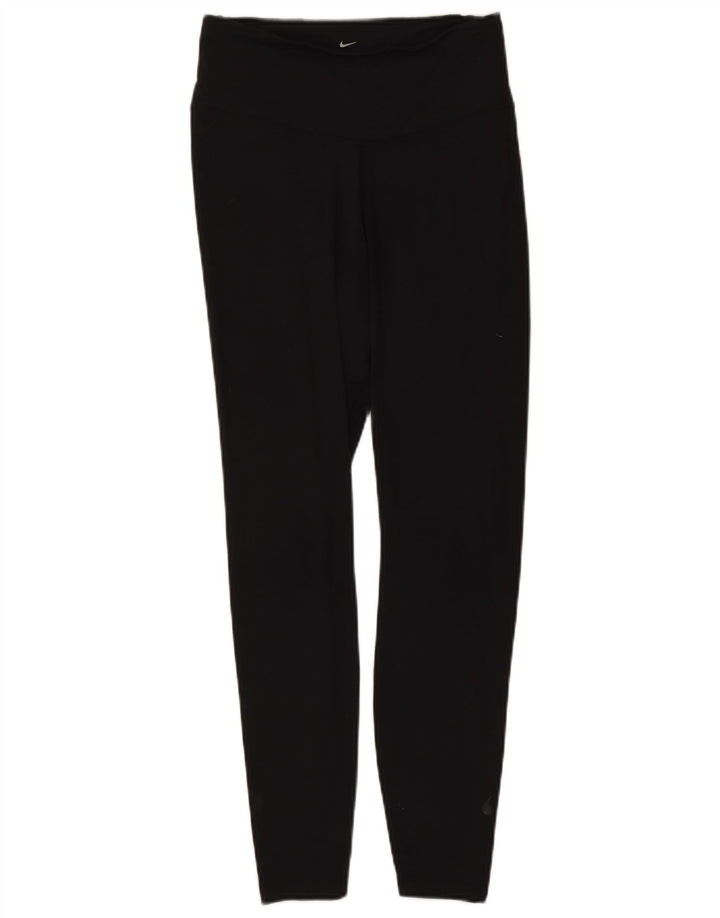 Leggings Nike Dri Fit UK 12 Médio Preto Nylon