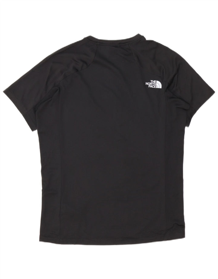 Camiseta masculina The North Face Top médio preto colorblock poliéster