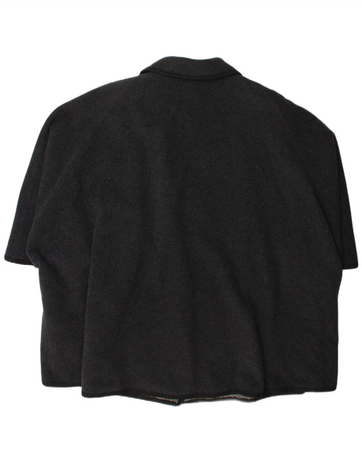 Casaco poncho feminino ABITAL tamanho único cinza