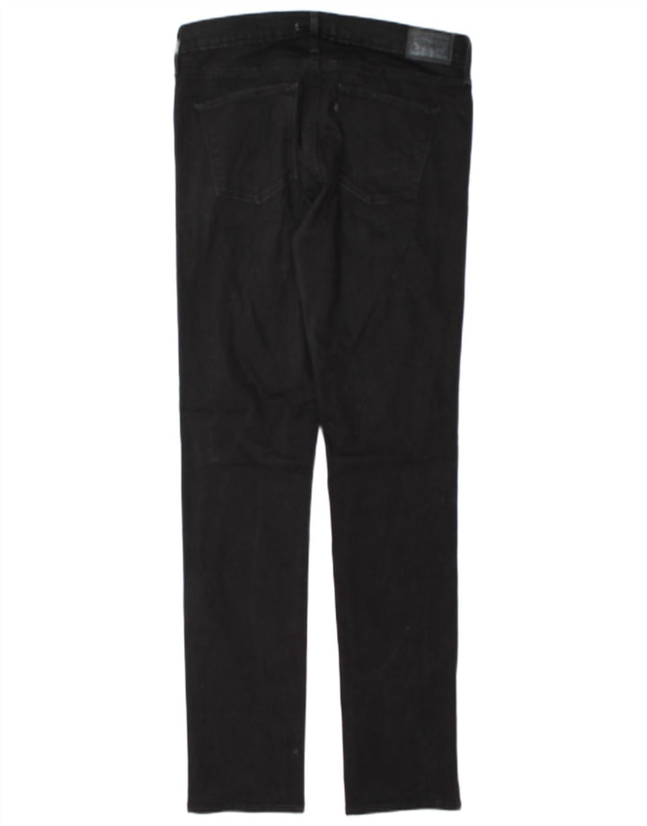 Jeans Slim Masculino Levi's W34 L34 Preto
