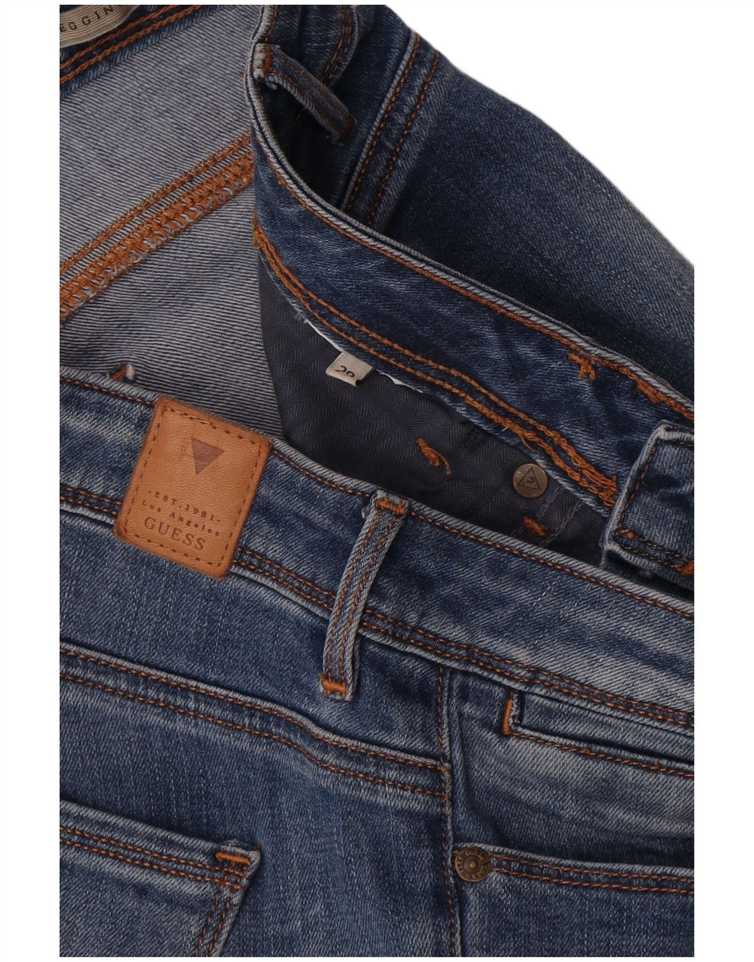 Guess Calça Jeans Feminina Jegging Skinny W29 L27 Azul