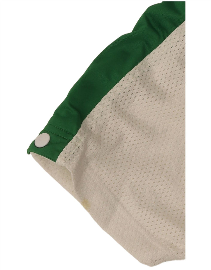 Jaqueta feminina Puma com capuz e moletom UK 16 grande bloco colorido branco