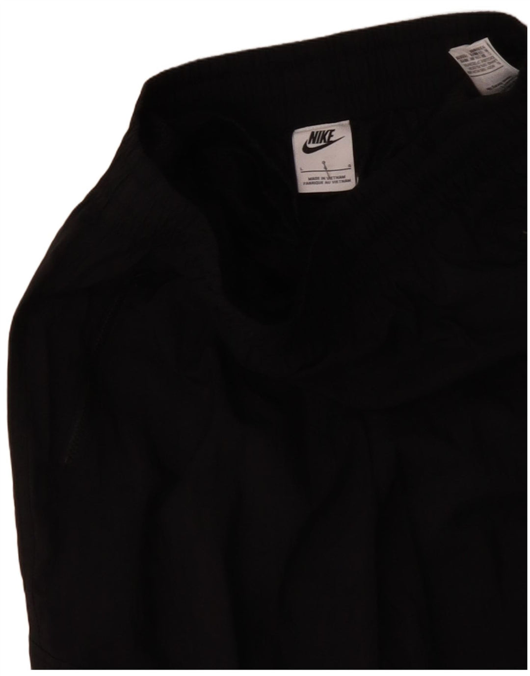 Calças de treino NIKE para meninos 12-13 anos grandes de poliéster preto