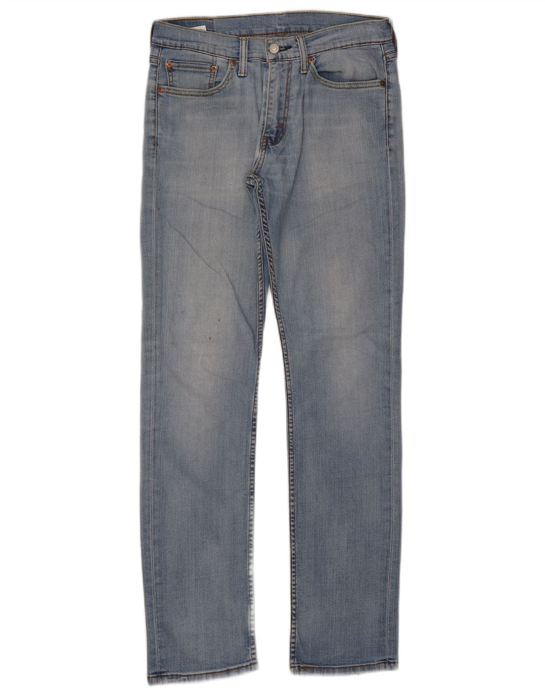 Levi's Mens Slim Jeans W31 L34 Azul Algodão