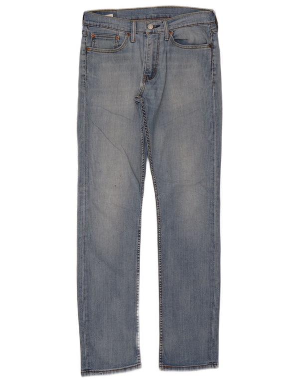 Levi's Mens Slim Jeans W31 L34 Azul Algodão