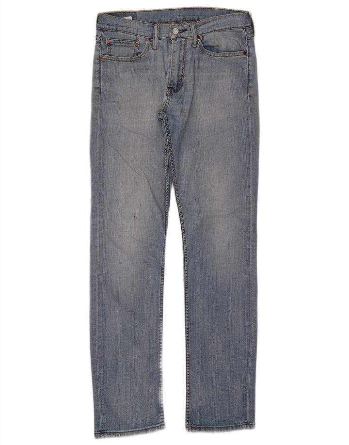 Levi's Mens Slim Jeans W31 L34 Azul Algodão