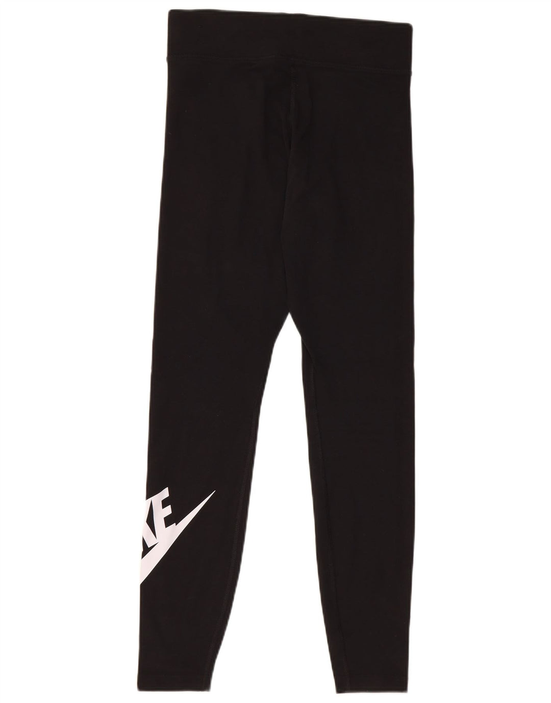 Leggings femininas Nike Graphic UK 8 pequenas de algodão preto