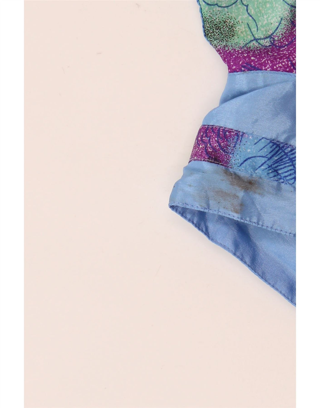 Casaco de treino masculino vintage XL multicolorido Tie Dye