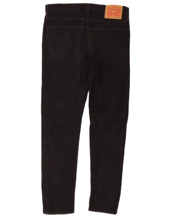 Calça jeans masculina Levi's 515 Slim Fit Tapered W32 L32 algodão preto