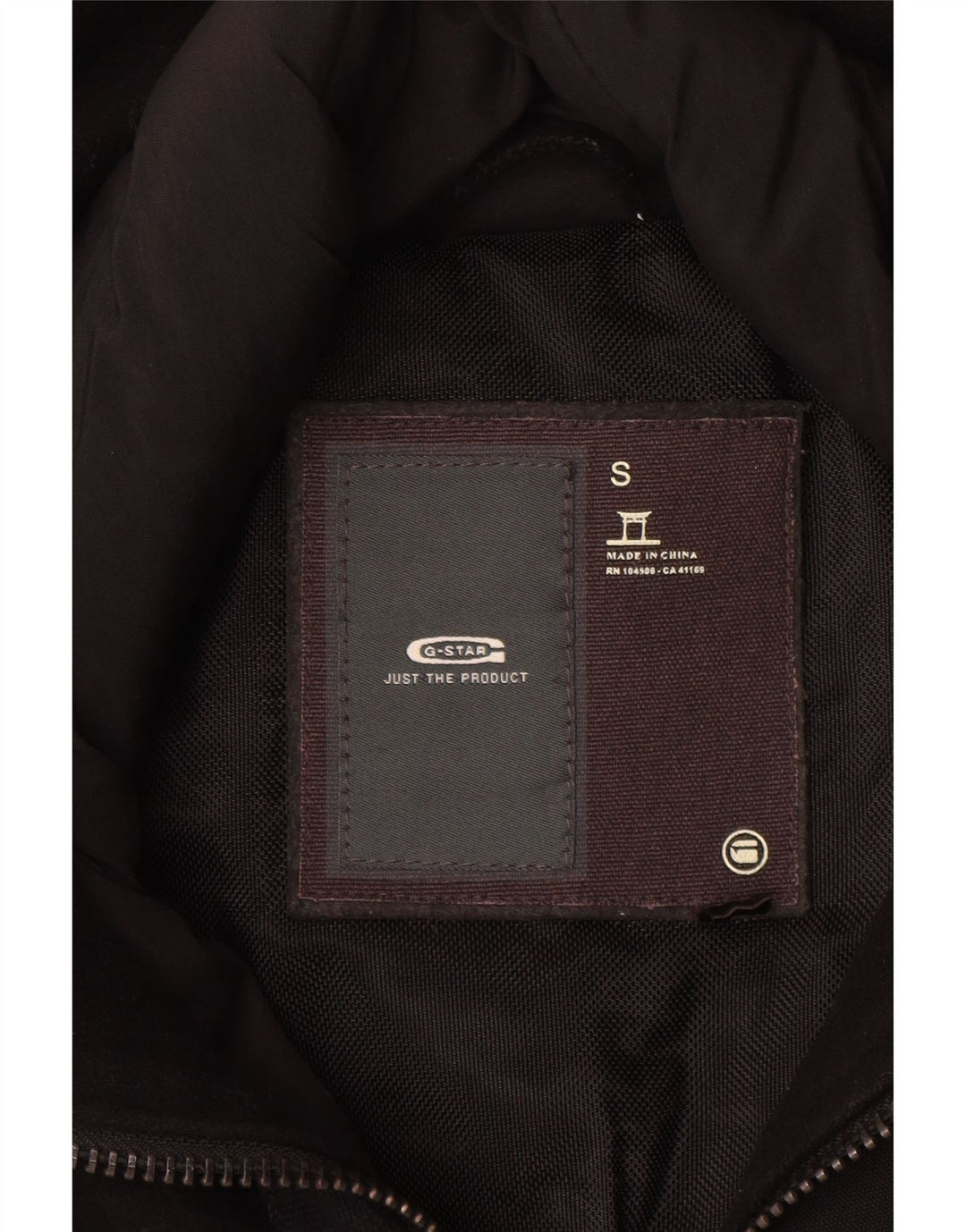 Jaqueta acolchoada masculina G-Star UK 36 pequena lã preta